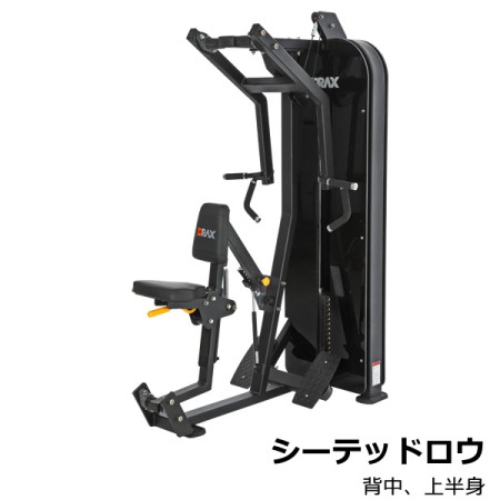 シーテッドロウ 背中、上半身 シーテッドロウ